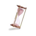 wooden glass timer for office