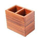 wooden 2 colum box