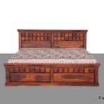 wooden bed set Design 4127