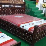 wooden bed set Design 4128