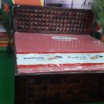 wooden bed set Design 4138